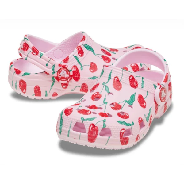 CROCS CLASSIC FRESH FRUITS CLOG K PINK MILK