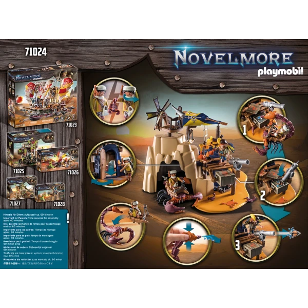 PLAYMOBIL NOVELMORE SAL\'AHARI SANDS - ΜΥΣΤΙΚΗ ΒΑΣΗ ΜΕ ΓΙΓΑΝΤΙΟ ΣΚΟΡΠΙΟ