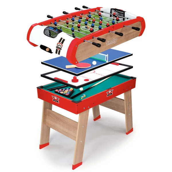 SMOBY ΕΠΙΔΑΠΕΔΙΟ ΠΟΔΟΣΦΑΙΡΑΚΙ POWERPLAY 4 ΣΕ 1