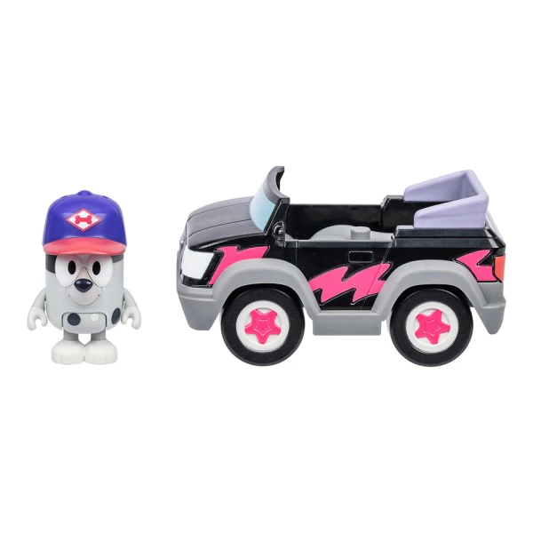 BLUEY S14 VEHICLE & FIGURE 6 cm - 3 DESIGNS