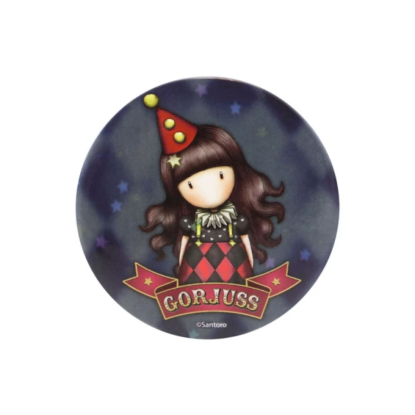 GORJUSS CIRCUS POCKET MIRROR HARLEQUIN