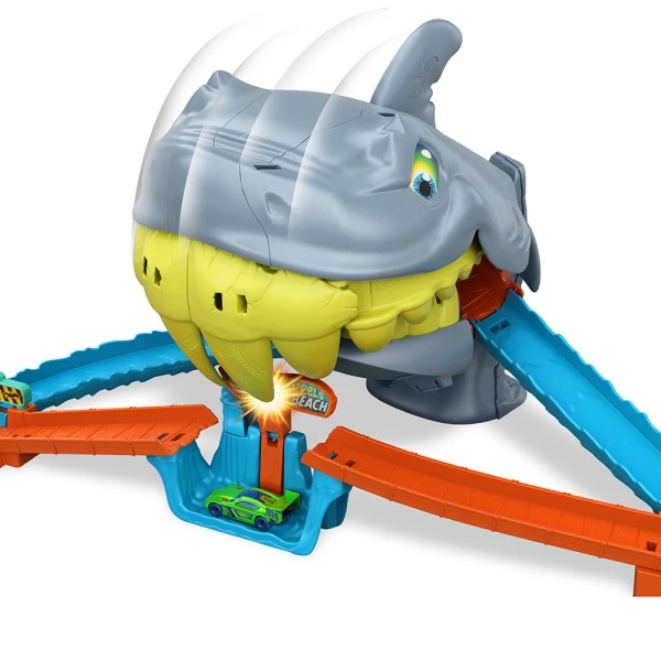 HOT WHEELS CITY SHARK CHOMP BEACH