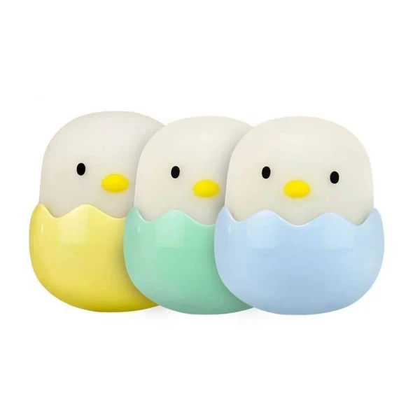 MEGA LIGHT KIDS DECORATIVE WHITE LAMP - BABY EGGY