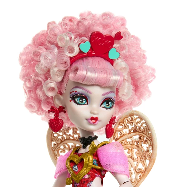 MONSTER HIGH ΚΟΥΚΛΑ HIGH SCARY SWEET BIRTHDAY - CUPID ASTERIA