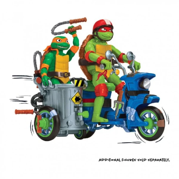 TMNT MOVIE ΟΧΗΜΑ ΜΕ ΦΙΓΟΥΡΑ - 2 ΣΧΕΔΙΑ