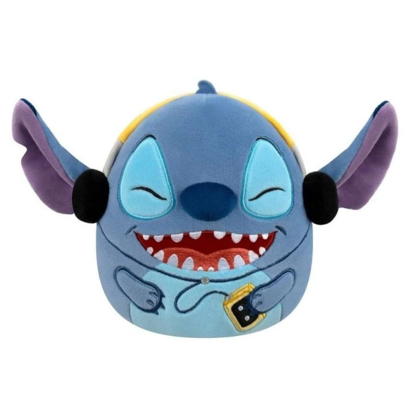 SQUISHMALLOWS PLUSH DISNEY STITCH 25 cm - STITCH WITH HEADPHONES