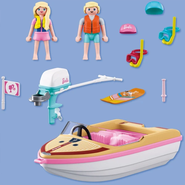 PLAYMOBIL X BARBIE ΤΑΧΥΠΛΟΟ ΣΚΑΦΟΣ
