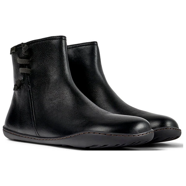 CAMPER WOMEN\'S ANKLE BOOTS PEU CAMI BLACK