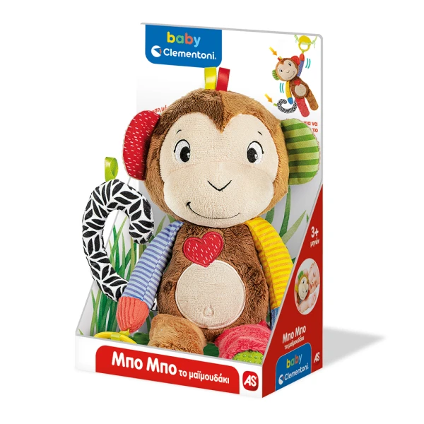 BABY CLEMENTONI ΒΡΕΦΙΚΟ ΠΑΙΧΝΙΔΙ ΜΠΟ ΜΠΟ ΤΟ ΜΑΪΜΟΥΔΑΚΙ ΓΙΑ 3+ ΜΗΝΩΝ