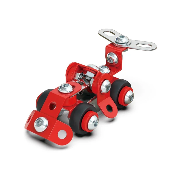 CONSTRUCT IT DIY MINI RACE CAR RED 57 pcs