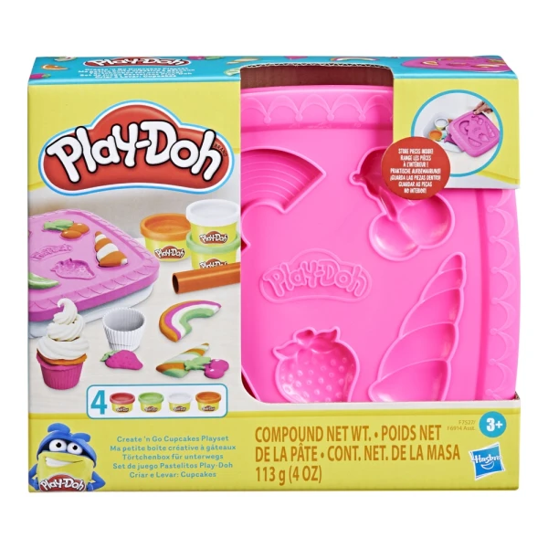 PLAY-DOH CREATE N GO ΣΕΤ ΠΑΙΧΝΙΔΙΟΥ CUPCAKES