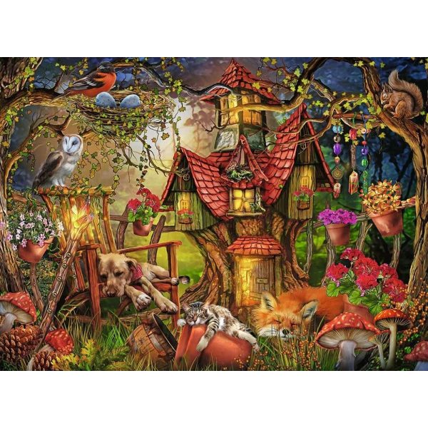 RAVENSBURGER ΠΑΖΛ 200XXL τεμ. ΤΟ ΔΕΝΤΡΟΣΠΙΤΟ