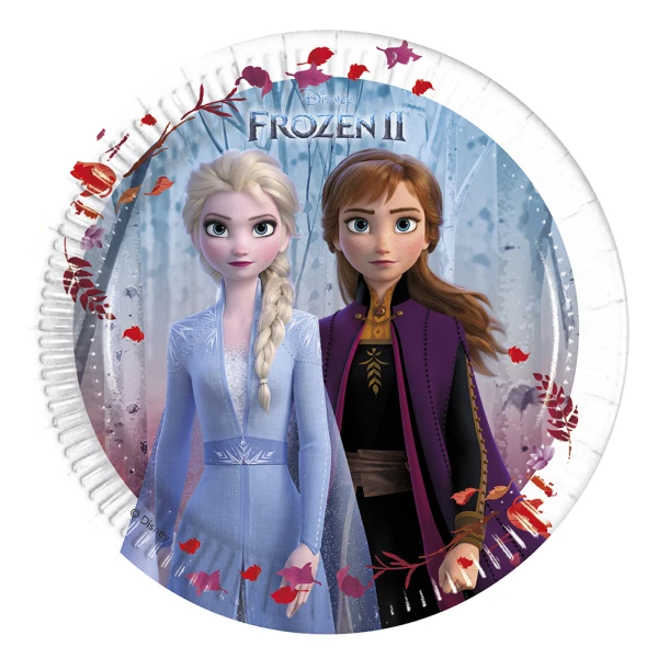 MEDIUM PLATES 20 cm 8 pcs FROZEN 2