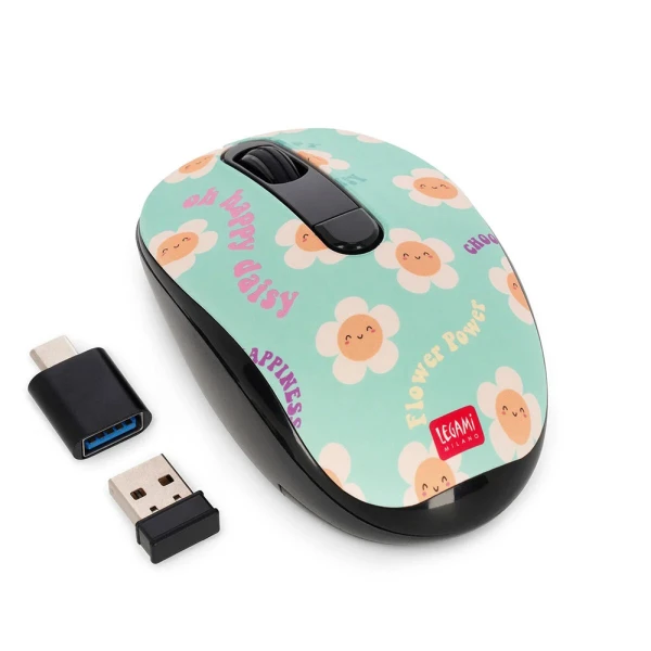LEGAMI WIRELESS MOUSE WITH USB RECEIVER - DAISY