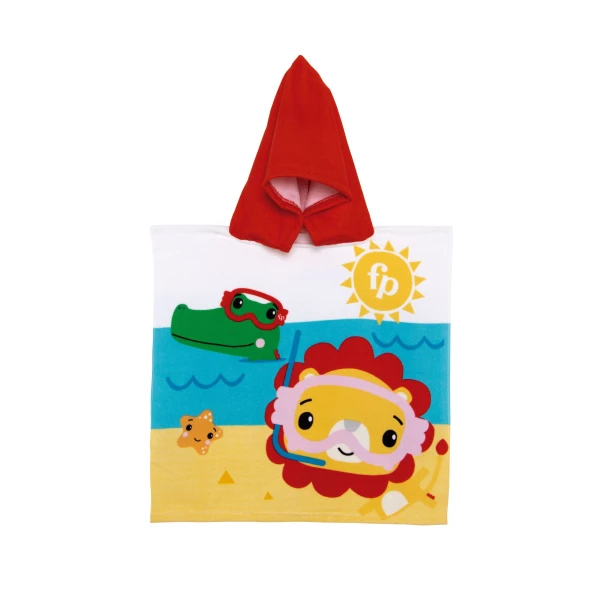 ΠΟΝΤΣΟ ΠΕΤΣΕΤΑ ΘΑΛΑΣΣΗΣ 50X100 cm FISHER PRICE