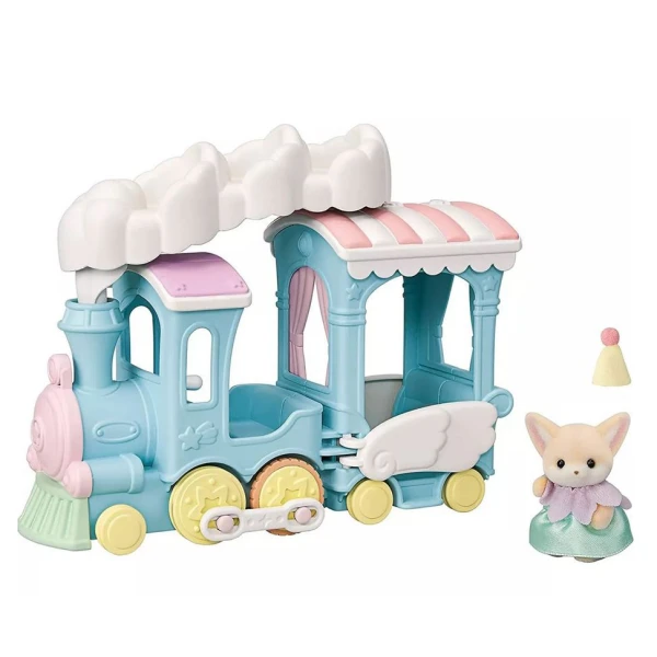 THE SYLVANIAN FAMILIES FLOATING CLOUD RAINBOW TRAIN