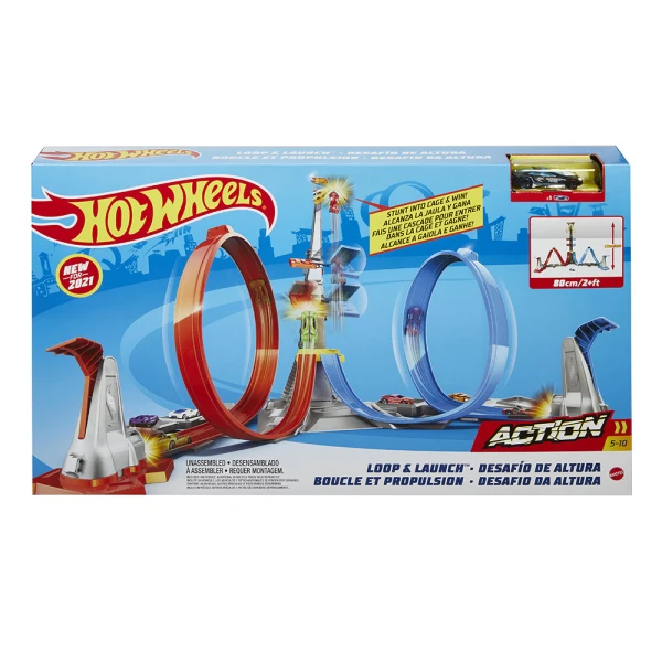 HOT WHEELS ΠΙΣΤΑ ΔΙΠΛΗ ΕΚΤΟΞΕΥΣΗ & ΛΟΥΠ