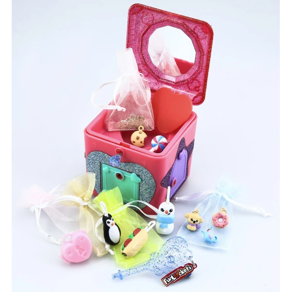FUNLOCKETS SECRET JEWELLERY BOX SERIES 1 - TWO DESIGNS