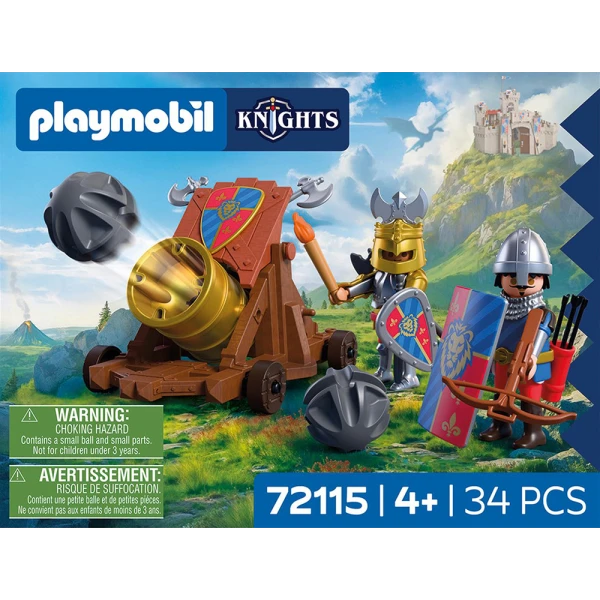 PLAYMOBIL KNIGHTS ΛΕΟΝΤΟΚΑΡΔΟΙ ΙΠΠΟΤΕΣ ΜΕ ΚΑΝΟΝΙ