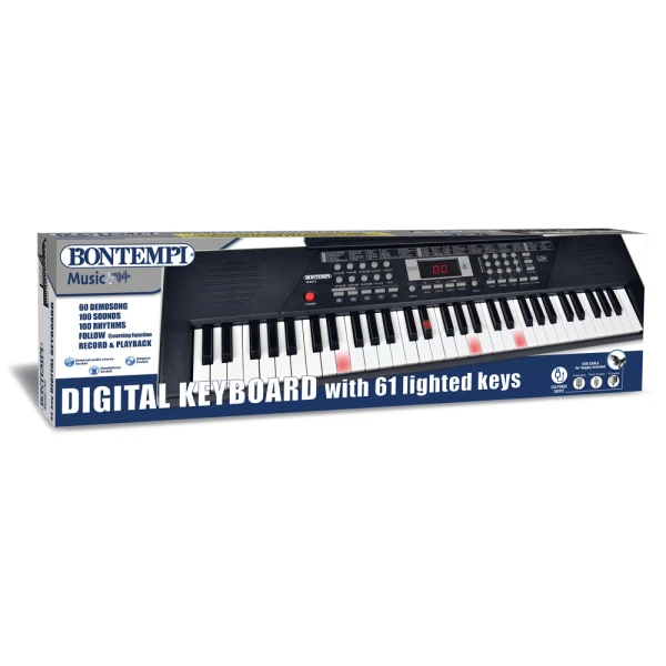 BONTEMPI ΗΛΕΚΤΡΟΝΙΚΟ KEYBOARD ΜΕ 61 ΚΛΕΙΔΙΑ