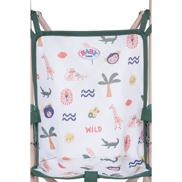 ZAPF CREATION BABY BORN DOLL STROLLER