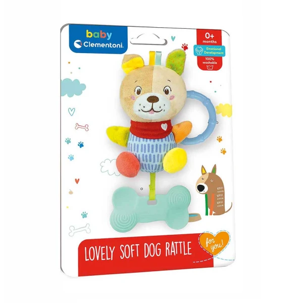 BABY CLEMENTONI FOR YOU ΒΡΕΦΙΚΟ ΠΑΙΧΝΙΔΙ ΚΟΥΔΟΥΝΙΣΤΡΑ ΜΑΛΑΚΟ ΣΚΥΛΑΚΙ  ΓΙΑ 0+ ΜΗΝΩΝ 