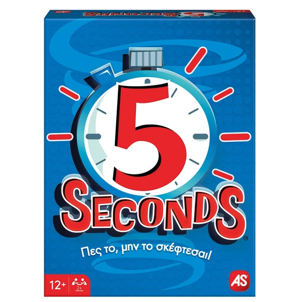 AS GAMES BOARD GAME 5 SECONDS FOR AGES 12+