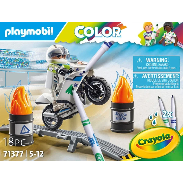 PLAYMOBIL COLOR MOTORBIKE