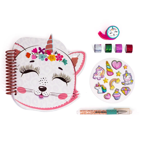 AS DIARY SET IN 3 DESIGNS FOR AGES 3+