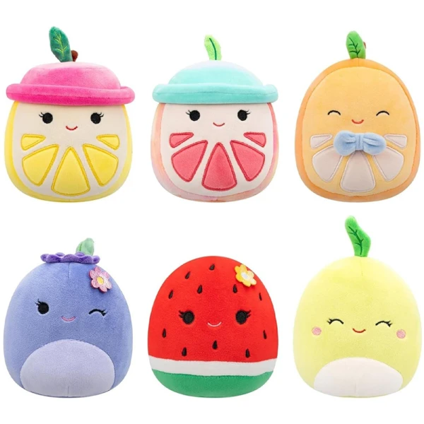 SQUISHMALLOWS SCENT MYSTERY BAG  PLUSH 13 cm W5 FRUITS SURPRISE