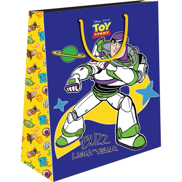 PAPER GIFT BAG 18X11X23 cm TOY STORY - 2 DESIGNS