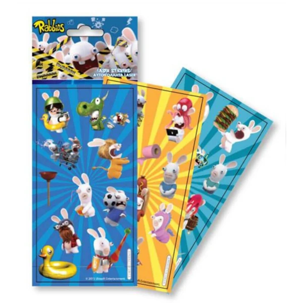 STICKER LASER RABBIDS