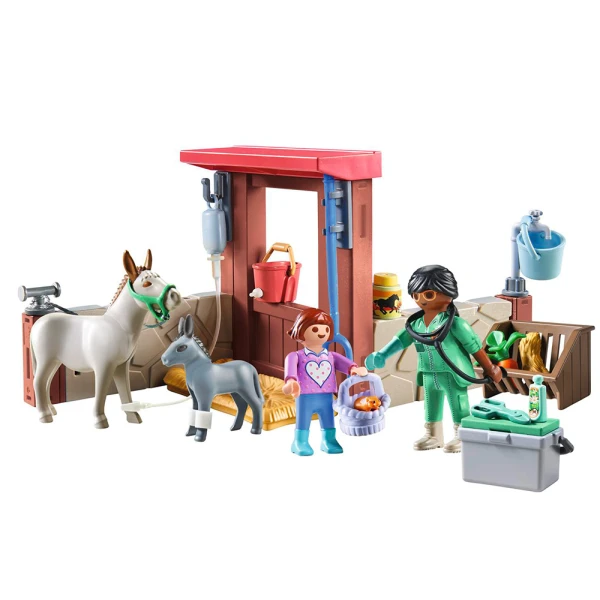 PLAYMOBIL COUNTRY FARMYARD VET