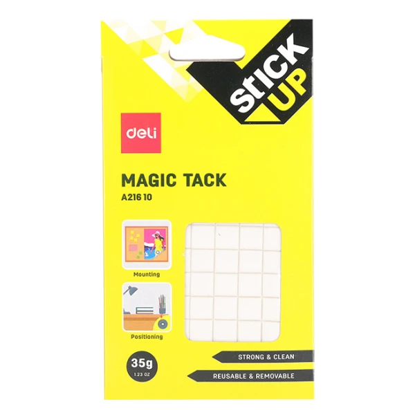 DELI TACK MAGIC 35gr STICK UP 10X10mm