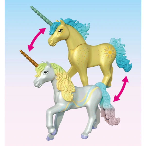 PLAYMOBIL UNICORN WITH MULTICOLOUR MANE