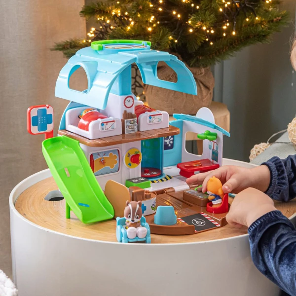 KLOROFIL EDUCATIONAL TOY CARE CENTER WITH 1 CHARACTER & ACCESSORIES