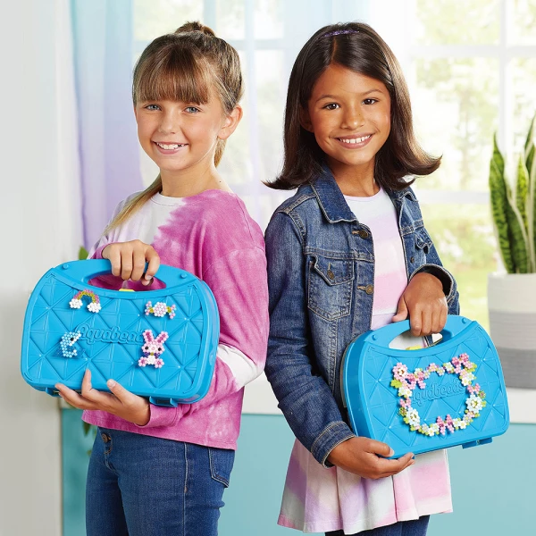 AQUABEADS ΜΟΔΑΤΗ ΤΣΑΝΤΑ ΜΕ ΧΑΝΤΡΕΣ ΓΙΑ ΠΡΩΤΑΚΙΑ