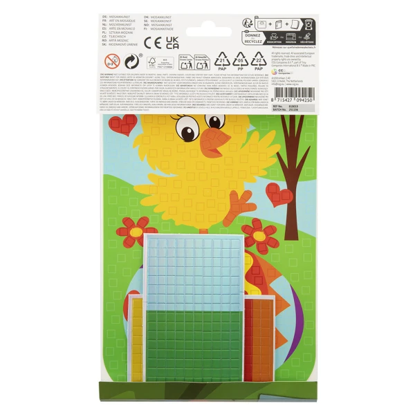 EASTER MOSAIC ART A5 – 2 DESIGNS
