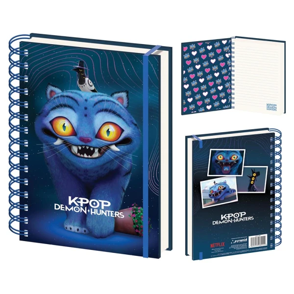 K-POP DEMON HUNTERS DERPY A5 NOTEBOOK WITH LENTICULAR COVER