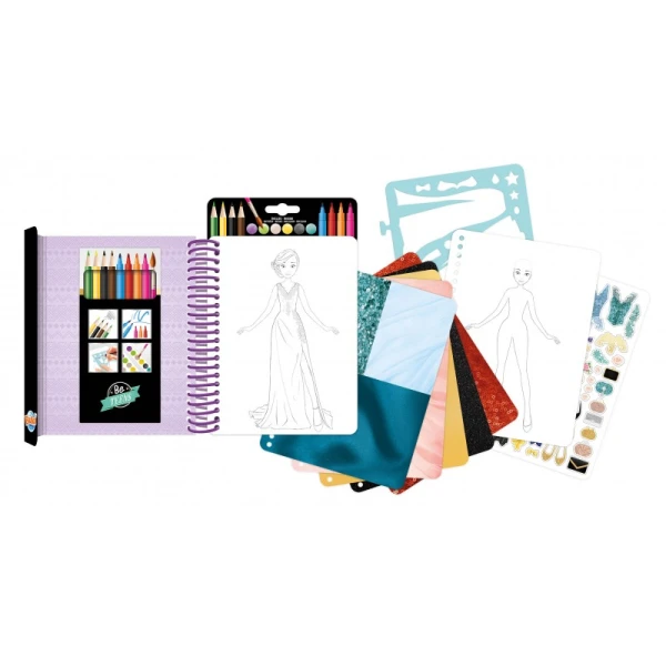 BUKI FASHION SKETCHBOOK - 3 DESIGNS