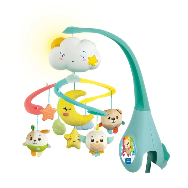 BABY CLEMENTONI NEWBORN BABY SWEET DREAM COT MOBILE FOR 0+ MONTHS