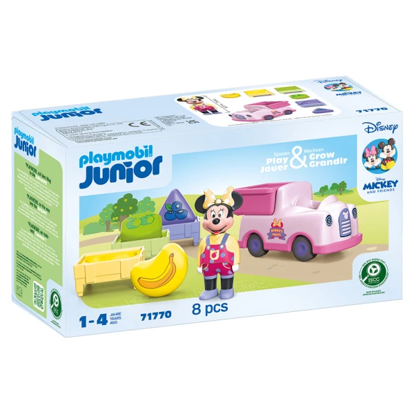 PLAYMOBIL JUNIOR & DISNEY Η ΜΙΝΙ ΜΑΟΥΣ ΚΑΙ ΤΟ ΦΟΡΤΗΓΟ ΜΕ ΦΡΟΥΤΑ