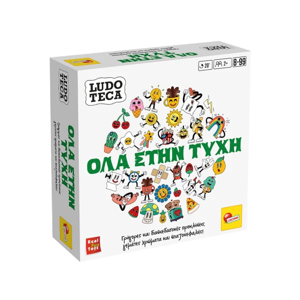 LISCIANI ΕΠΙΤΡΑΠΕΖΙΟ ΠΑΙΧΝΙΔΙ LUDOTECA ΟΛΑ ΣΤΗ ΤΥΧΗ