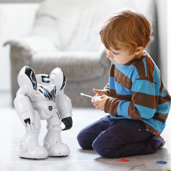 SILVERLIT YCOO ROBO BLAST REMOTE CONTROL ROBOT WHITE FOR AGES 5+