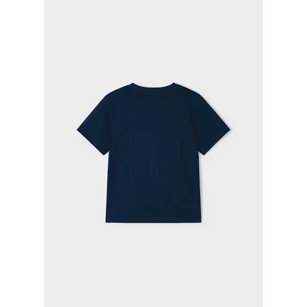 MAYORAL SHORT SLEEVE BLOUSE INTERACTIVE HD NAVY BLUE