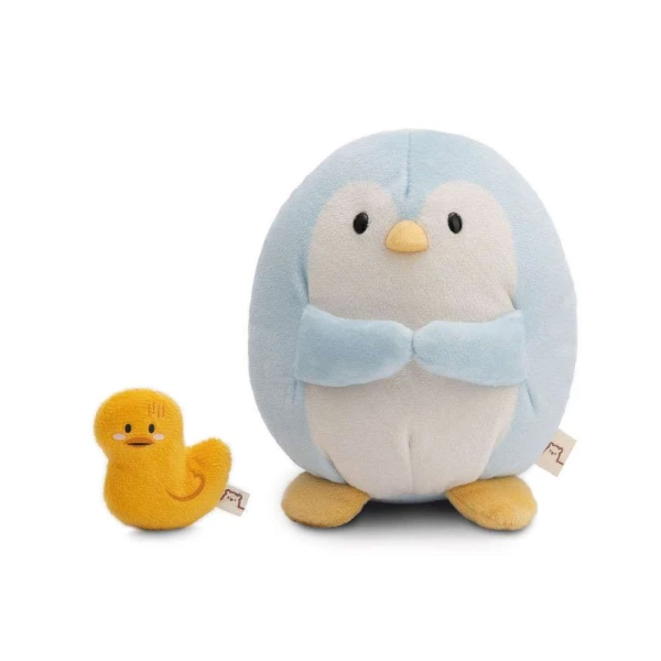 MY MOCHI PLUSH 27 cm PENGUIN WADDLE WITH ACCESSORY DUCK
