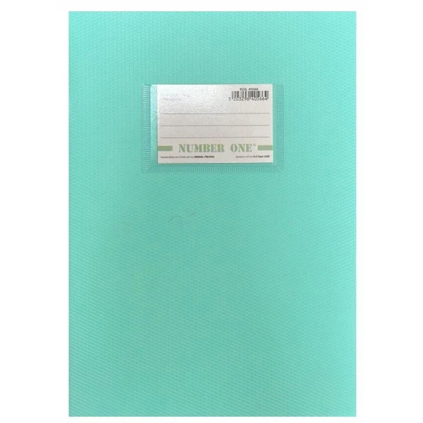 NOTEBOOK WITH PIN NUMBER ONE PASTEL 17Χ24 STRIPED 50 SHEETS BERAMAN