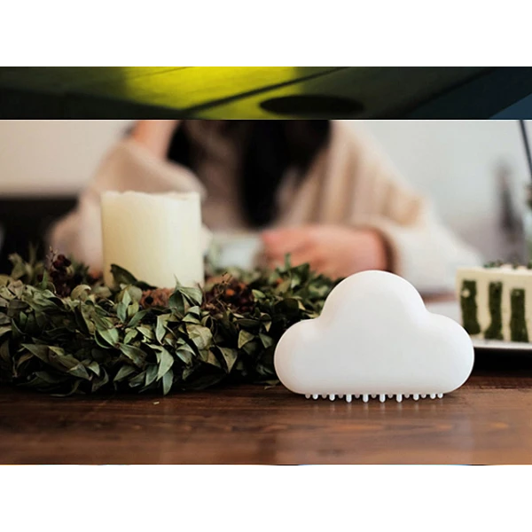 ALLOCACOC CLOUD NIGHTLAMP WITH SOUND ACTIVATION WHITE