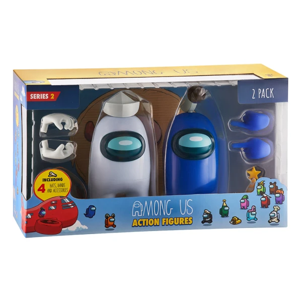 P.M.I. AMONG US ACTION FIGURES 17 cm S2 2 PACK AU6552