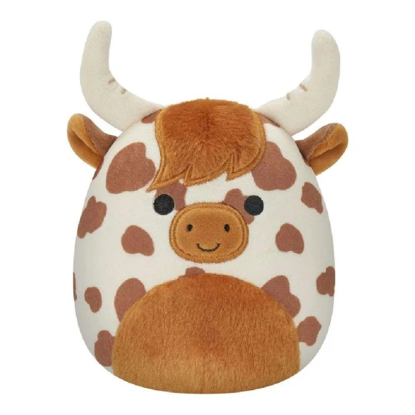 SQUISHMALLOWS PLUSH 13 cm W11 - ALONZO THE BROWN SPOTTED HIGHLAND COW
